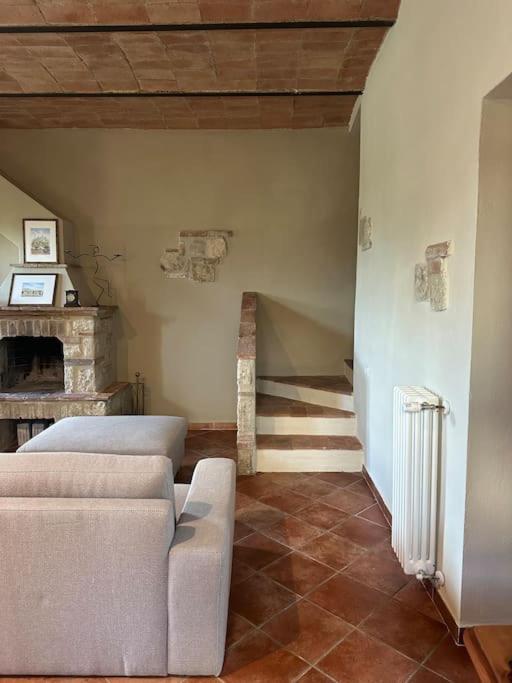 Cozy Home In Countryside Asciano Siena -Renovated! Exteriör bild