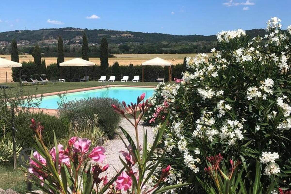 Cozy Home In Countryside Asciano Siena -Renovated! Exteriör bild